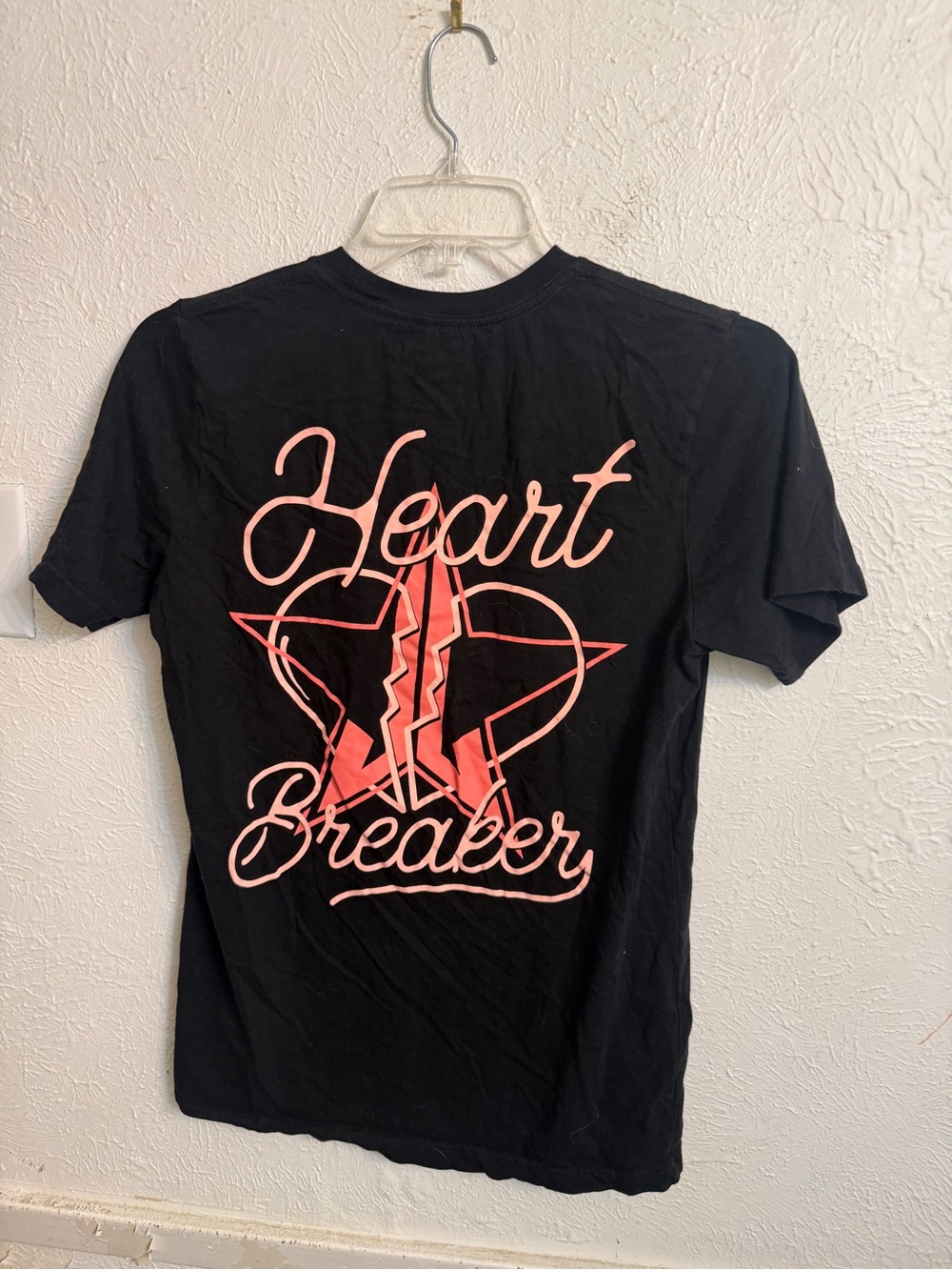 Jeffree Star Heartbreaker Graphic Tee - Black with Pink Print
